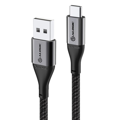[8889807000] Alogic ULCA2030-SGR - 0,3 m - USB A - USB C - USB 2.0 - 480 Mbit/s - Grau