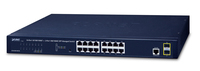 [4909447000] Planet GS-4210-16T2S - Managed - L2/L4 - Gigabit Ethernet (10/100/1000) - Full duplex - Rack mounting - 1U