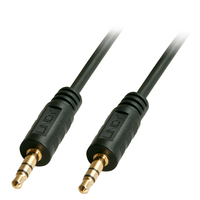 [5153968000] Lindy Audio Cable 3,5mm / 20m - 3.5mm - Male - 3.5mm - Male - 20 m - Black