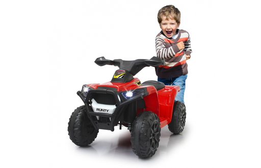 [9657665000] JAMARA Ride-on Mini Quad Runty - Batteriebetrieben - Vierrad - Junge - 2 Jahr(e) - 4 Rad/Räder - Schwarz - Rot