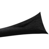 Label-the-cable Cable Tube - Curve cable tray - 2 m - Polyester - Black