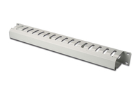 [1568184000] DIGITUS Kabelführungspanel mit abnehmbarer Blende für 483 mm (19)-Schränke, 1HE