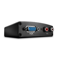Lindy VGA & Audio to HDMI Converter - Videokonverter - VGA