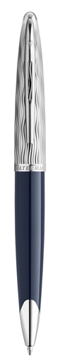 [13777237000] WATERMAN Kugels. Carene DeLuxe C.C Deep Blue Lacquer M Blau