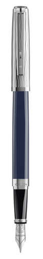 [13777226000] WATERMAN Füller Exception DeLuxe C.C Deep Blue Lacquer M Bl.