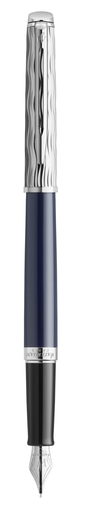 [13777272000] WATERMAN Füller Hemisphere DeLuxe C.C Deep Blue Lacquer M B.