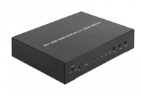 [9783887000] Delock 11488 - HDMI - Metall - Schwarz - 60 Hz - 1280 x 720 (HD 720) - 1920 x 1080 (HD 1080) - 2,25 Gbit/s