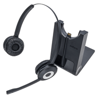 [3984832000] Jabra Pro 920 Duo - Wireless - Office/Call center - 180 - 7000 Hz - Headset - Black