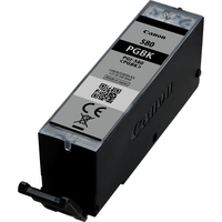 Canon PGI-580BK Pigment Black Ink Cartridge - Pigment-based ink - 11.2 ml