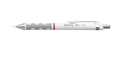 [5550895000] rOtring Feinminenstift Tikky 0.5 Weiß 12 Stück