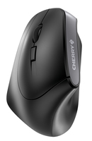 [9669528000] Cherry MW 4500 Links Kabellose 45 Grad Maus - Schwarz - USB - Linkshändig - Optisch - RF Wireless - 1200 DPI - Schwarz - Grau