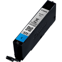 [3998159000] Canon CLI-571C Cyan Ink Cartridge - Standard Yield - 7 ml - 345 pages - 1 pc(s)