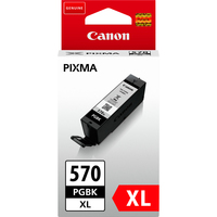 [3998165000] Canon PGI-570PGBK XL High Yield Pigment Black Ink Cartridge - High (XL) Yield - Pigment-based ink - 22 ml - 500 pages - 1 pc(s)