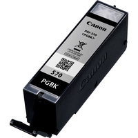 [3998164000] Canon PGI-570PGBK Pigment Black Ink Cartridge - Pigment-based ink - 15 ml - 300 pages - 1 pc(s)