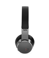 [7998643000] Lenovo ThinkPad X1 - Wireless - Calls/Music - 20 - 20000 Hz - 214 g - Headphones - Black - Grey - Silver