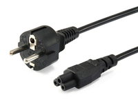 Equip 112151 - 3 m - Power plug type F - C5 coupler - H05VV-F3G - 250 V - 2.5 A