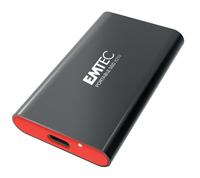 EMTEC X210 Elite - 128 GB - USB Typ-C - 3.2 Gen 2 (3.1 Gen 2) - 10 Gbit/s - Schwarz