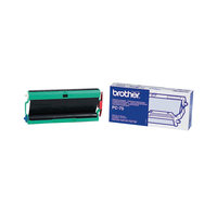 Brother PC-75 - 144 pages - Black - FAX-T102 / FAX-T104 / FAX-T106 - Fax cartridge + ribbon - Box - Thermal transfer