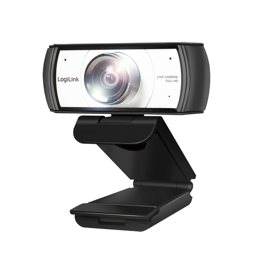 LogiLink Konferenz HD-USB-Webcam - 120° - Dual-Mikrofon - manueller Fokus - 2 MP - 1920 x 1080 Pixel - 30 fps - 640x480@30fps,1280x720@30fps,1920x1080@30fps - 1080p - MJPEG