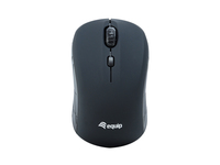 [9153661000] Equip Mini Optical Wireless Mouse - Ambidextrous - Optical - RF Wireless - 1600 DPI - Black
