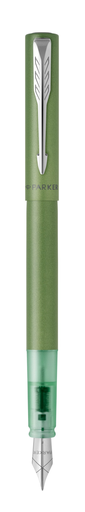 [11858468000] Parker Vector XL Metallic Green C.C. Füllfederhalter M
