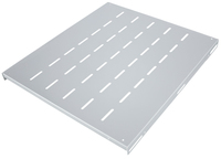 [3483671000] Intellinet 19" Fixed Shelf - 1U - 525mm Depth - Grey - Rack shelf - Grey - Steel - 50 kg - 1U - 48.3 cm (19")
