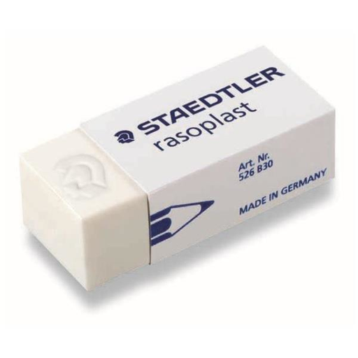 [2868368000] STAEDTLER Rasoplast - Weiß - 19 mm - 13 mm - 43 mm - 30 Stück(e)