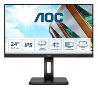 AOC P2 24P2Q - 60.5 cm (23.8") - 1920 x 1080 pixels - Full HD - LED - 4 ms - Black