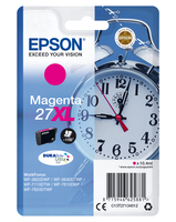 [5172646000] Epson Alarm clock Singlepack Magenta 27XL DURABrite Ultra Ink - Hohe (XL-) Ausbeute - Tinte auf Pigmentbasis - 10,4 ml - 1100 Seiten - 1 Stück(e)