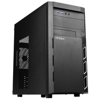[5948562000] Antec VSK3000 Elite - Mini Tower - PC - Black - micro ATX - Mini-ITX - SGCC - 16 cm