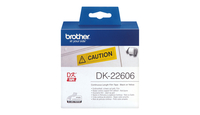 [151380000] Brother Yellow Continuous Film Tape - Black on yellow - DK - Black - Yellow - Direct thermal - Brother - Brother QL1050 - QL1060N - QL500 - QL500A - QL550 - QL560 - QL560VP - QL570 - QL580N - QL650TD - QL700,...