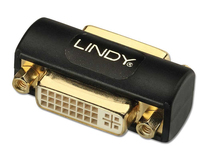 [1085875000] Lindy DVI-I DD double female adapter - DVI - DVI - Black