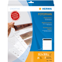 [440126000] HERMA Negative pockets transparent for 7 x 6 negative stripes 25 pcs. - 25 pages