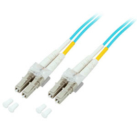 [583896000] EFB Elektronik Duplex Jumper LC-LC 50/125µ, OM3, LSZH, aqua, 2.0mm, 2m