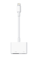 [2424599000] Apple Lightning Digital AV Adapter - Adapter - Digital / Daten, Digital / Display / Video, Video / Analog 0,16 m - 19-polig