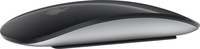 Apple Magic Mouse - Black Multi-Touch Surface - Ambidextrous - Bluetooth - Black
