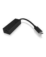 [11195235000] ICY BOX IB-LAN100-C3 - Wired - USB Type-C - Ethernet - 1000 Mbit/s - Black