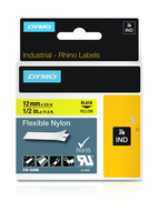 [2278128000] Dymo IND Flexible Nylon - Black on yellow - Multicolour - Nylon - -10 - 80 °C - UL 969 - DYMO