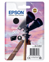 [6170858000] Epson Singlepack Black 502 Ink - Standardertrag - Tinte auf Pigmentbasis - 4,6 ml - 210 Seiten - 1 Stück(e)