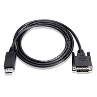 Techly DisplayPort 1.1 auf DVI Anschlusskabel, schwarz, 2 m