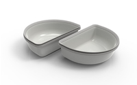 [8219987000] Segula 70963 - Universal - Plastic - Grey - Pet feeding bowl - Monochromatic - 0.2 L