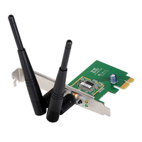 [1601196001] Edimax EW-7612PIN V2 - Internal - Wireless - PCI Express - WLAN - 300 Mbit/s - Black - Green - Silver