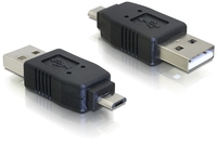 [858198000] Delock USB-Adapter - USB Typ A, 4-polig (M) - 5-polig Micro-USB Typ B (M)