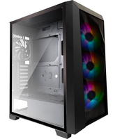 Xilence Performance C XG131 | X712.RGB - Midi Tower - PC - Black - ATX - micro ATX - Mini-ATX - ABS - Plastic - Steel - Tempered glass - Gaming