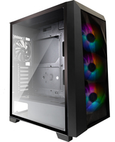 Xilence Performance C XG131 | X712.RGB - Midi Tower - PC - Schwarz - ATX - micro ATX - Mini-ATX - ABS - Kunststoff - Stahl - Gehärtetes Glas - Gaming