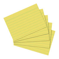 Herlitz 1150614 - Yellow - 100 sheets - 1 pc(s)