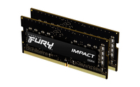 [11657863000] Kingston FURY Impact - 16 GB - 2 x 8 GB - DDR4 - 2666 MHz - 260-pin SO-DIMM