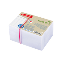 [12701409000] Herlitz 50041114 - White - A7 - Lined paper - 180 g/m² - 100 pc(s)