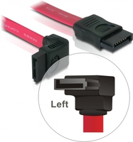 [841598000] Delock SATA Cable - 0.5m - 0.5 m - SATA II - Red