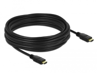 [7994615000] Delock 85284 - 10 m - HDMI Type A (Standard) - HDMI Type A (Standard) - 18 Gbit/s - Audio Return Channel (ARC) - Black